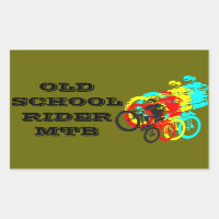 Old school MTB / Trials fiets wheelie