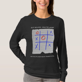 Old School Multiplayer Boter Kaas en Eieren Nostal T-shirt