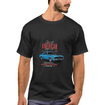 Old School Muscle Cars – Gebouwd met Kracht T-Shir