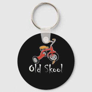 Old School Old Skool Tricycle Bike Trike Sleutelhanger
