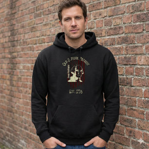 Old School Patriot-trui Hoodie