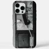 Old School Pay Telefoon iPhone Case (Achterkant)