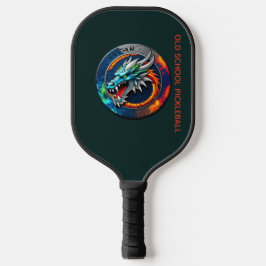 Old School Pickleball Dragon X Team-paddle Paddle