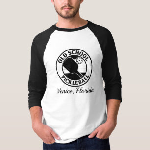Old School Pickleball Heren T-Shirts voor sport