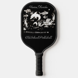 Old School Pickleball Ocean style, Venice, Florida Pickleball Paddle