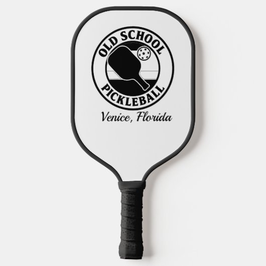 Old School Pickleball Paddle souvenir (Achterkant)