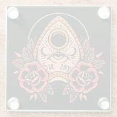 Old School Planchette Tattoo Onderzetter (Achterkant)