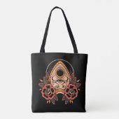 old school planchette tote bag (Achterkant)
