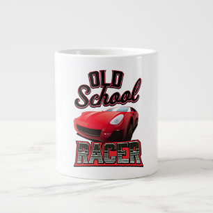 Old School Racer-logo Grote Koffiekop