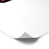 Old School Racer-logo Poster (Hoek)