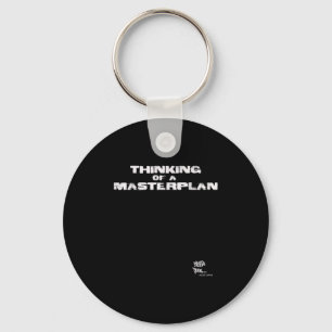 Old School Rap Hip Hop Merch Masterplan Quote jare Sleutelhanger