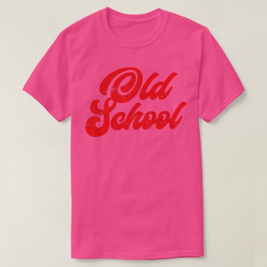 OLD SCHOOL Retro Style Origineel ontwerp T-shirt (Design voorkant)