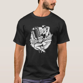 Old School Rockabilly Pinup t shirt