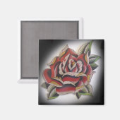 old school roos magneet (Voorkant / Achterkant)