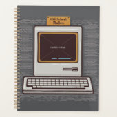 Old School Rules Retro Computer Game Over Planner (Voorkant)