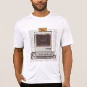 Old School Rules Retro Computer Game Over T-shirt (Voorkant)