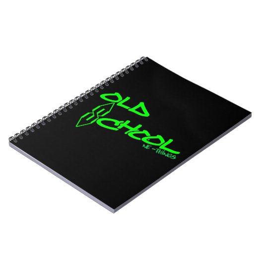 Old School "S"-laptop Notitieboek (Linkerzijde)