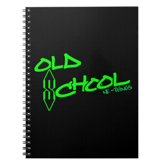 Old School "S"-laptop Notitieboek (Voorkant)