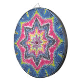 Old School Star Tie Dye Dartbord (Voorkant Rechts)