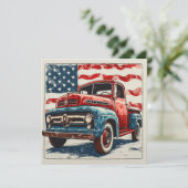 Old-school Stars Journey:  glorie Feestdagenkaart (Staand voorkant)