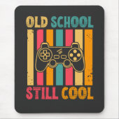 Old School Still Cool Retro Gamer Muismat (Voorkant)