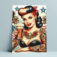 Old School Tattoo Girl