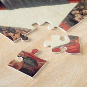 Old School Tattoo Hot Girl Legpuzzel (Zijkant)