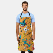 Old School Tattoo: Schattige naadloos Schort (Gedragen)