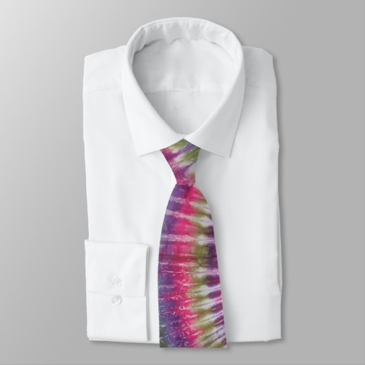 Old School Tie Dye Necktie Stropdas (Gebonden)