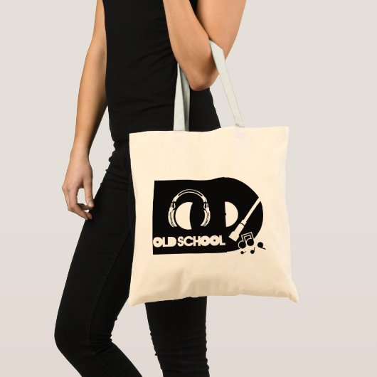 OLD_SCHOOL TOTE BAG (Voorkant (product))