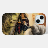 old-school trein Case-Mate iPhone case (Achterkant (horizontaal))