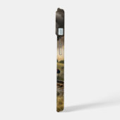 old-school trein iPhone 15 case (Linkerkant)