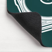 Old School Turntable Muismat (Hoek)