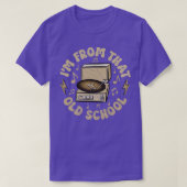 Old School Vinyl Record Player 3 T-shirt (Design voorkant)