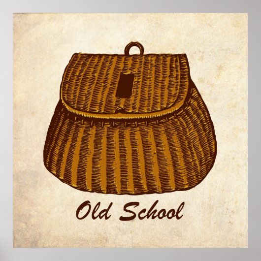 Old School Vist Creel Poster (Voorkant)