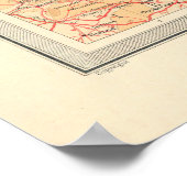 Old Scotland Map (1912)  Scottish Atlas Poster (Hoek)