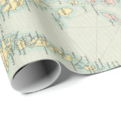 Old Scotland Map (1912) Wrapping Paper Cadeaupapier (Rol Hoek)