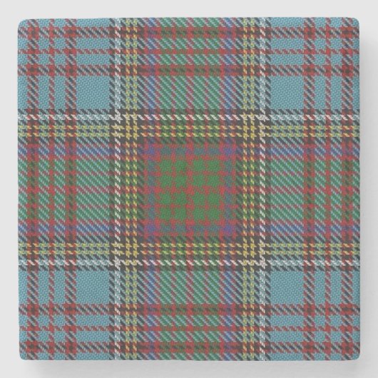 Old Scots Tavern Clan Anderson Tartan Stenen Onderzetter (Voorkant)