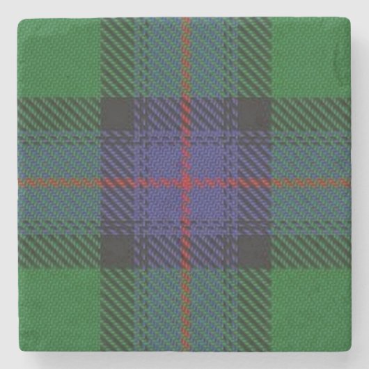 Old Scots Tavern Clan Armstrong Tartan Stenen Onderzetter (Voorkant)