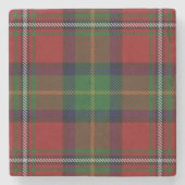 Old Scots Tavern Clan Boyd Tartan Stenen Onderzetter (Voorkant)