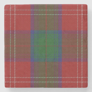 Old Scots Tavern Clan Chisholm Tartan Stenen Onderzetter