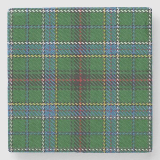 Old Scots Tavern Clan Duncan Tartan Stenen Onderzetter (Voorkant)