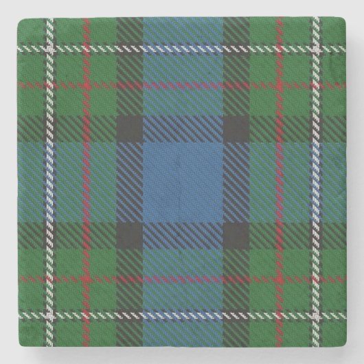 Old Scots Tavern Clan Fergusson Ferguson Tartan Stenen Onderzetter (Voorkant)