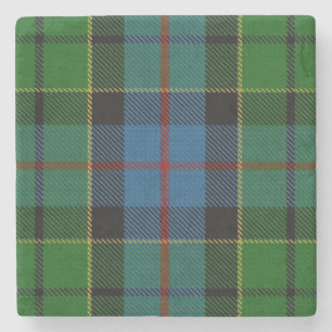 Old Scots Tavern Clan Forsyth Tartan Stenen Onderzetter