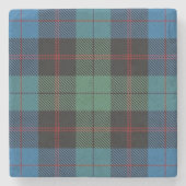 Old Scots Tavern Clan Guthrie Tartan Stenen Onderzetter (Voorkant)