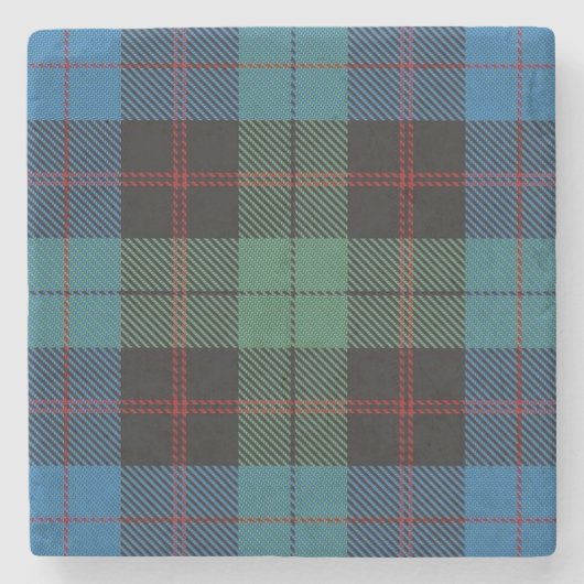 Old Scots Tavern Clan Guthrie Tartan Stenen Onderzetter (Voorkant)