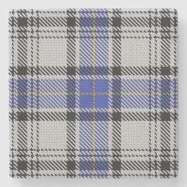 Old Scots Tavern Clan Hannay Tartan Stenen Onderzetter