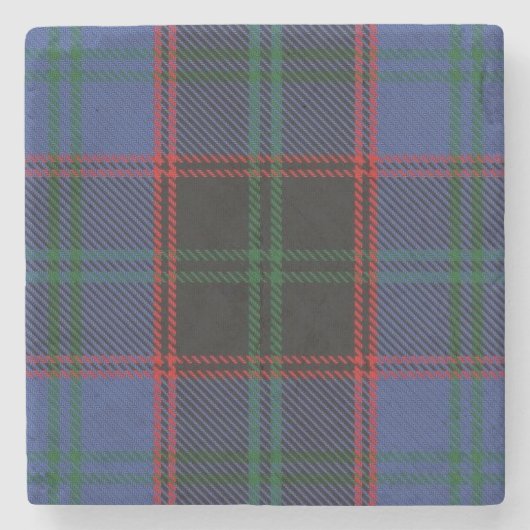 Old Scots Tavern Clan Home Tartan Stenen Onderzetter (Voorkant)