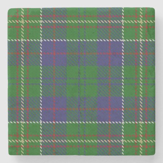 Old Scots Tavern Clan Hunter Tartan Stenen Onderzetter (Voorkant)
