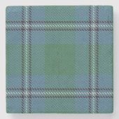 Old Scots Tavern Clan Irvine Irwin Tartan Stenen Onderzetter (Voorkant)